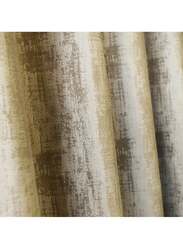 Black Kee 100% Blackout Luxury Velvet Grommet Curtains, W70 x L106-inch, 2 Pieces, Cappuccino