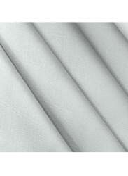 Black Kee 100% Blackout Elegant Textured Jacquard Curtains, W55 x L95-inch, 2 Pieces, Light Grey