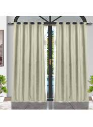 Black Kee 100% Blackout Velvet Curtains, W55 x L95-inch, 2 Pieces, Light Silver