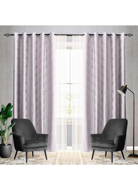 Black Kee 100% Blackout Luxury Velvet Grommet Curtains, W70 x L106-inch, 2 Pieces, Light Zephyr