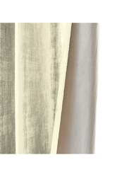 Black Kee 100% Blackout Luxury Velvet Grommet Curtains, W78 x L106-inch, 2 Pieces, Cannoli Cream
