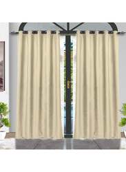 Black Kee 100% Blackout Velvet Curtains, W55 x L102-inch, 2 Pieces, Light Grey