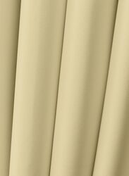 Black Kee 100% Blackout Satin Curtains with Grommets, W118 x L106-inch, 2 Pieces, Pine