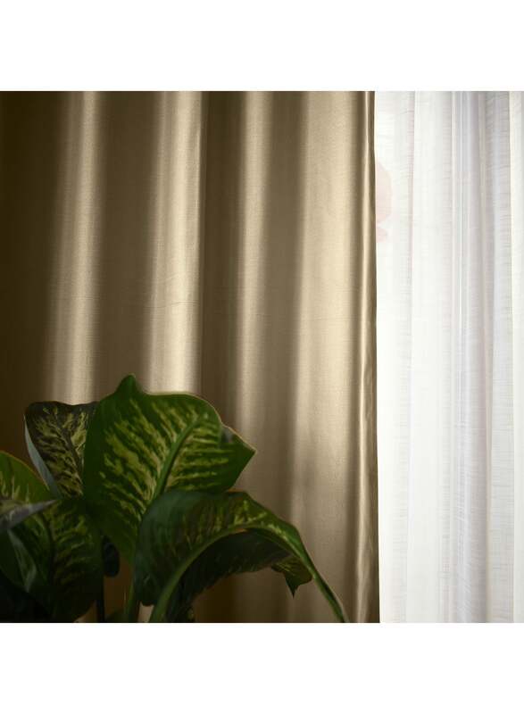 Black Kee 100% Blackout Elegant Textured Jacquard Curtains, W55 x L95-inch, 2 Pieces, Willow Creek