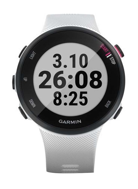 Garmin Forerunner 45S Smartwatch, White