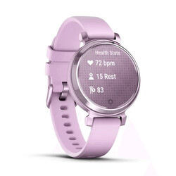 Garmin Lily 2 Metallic Lilac with Lilac Silicone Band, 35.4mm, 010-02839-01