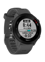 Garmin Forerunner 55 GPS Running Watch with Daily Suggested Workouts Up to 2 weeks of Battery Life, Monterra Grey