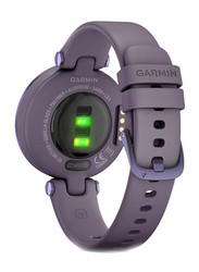 Garmin Lily Sport Smartwatch, Midnight Orchid/Deep Orchid