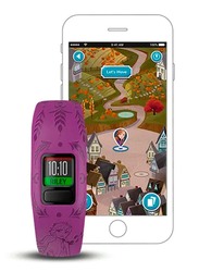 Garmin Vivofit Jr.2 Adjustable Frozen Anna Activity Tracker for Kids, Violet