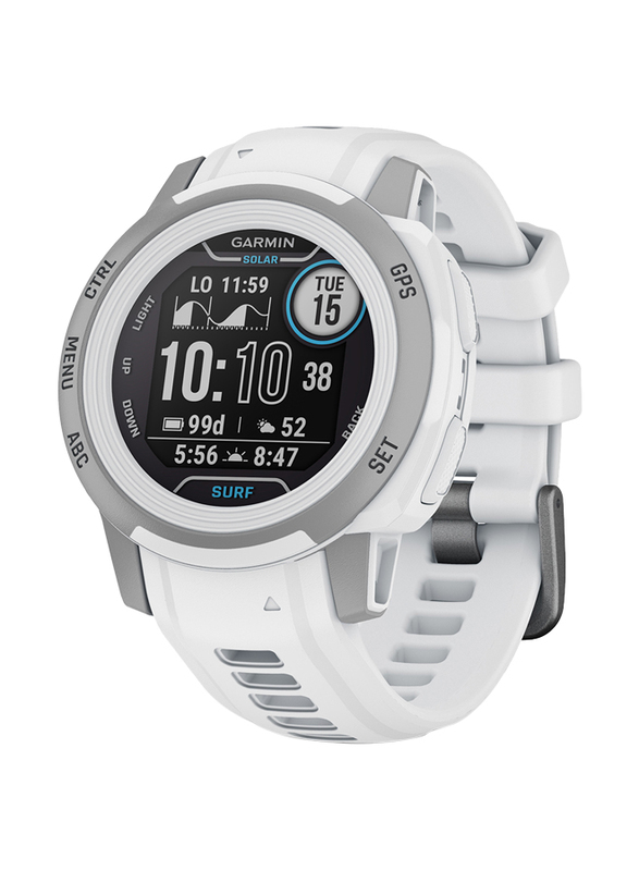 Garmin Instinct 2S Solar 40mm Smartwatch, Surf Edition, 010-02564-03, Ericeira