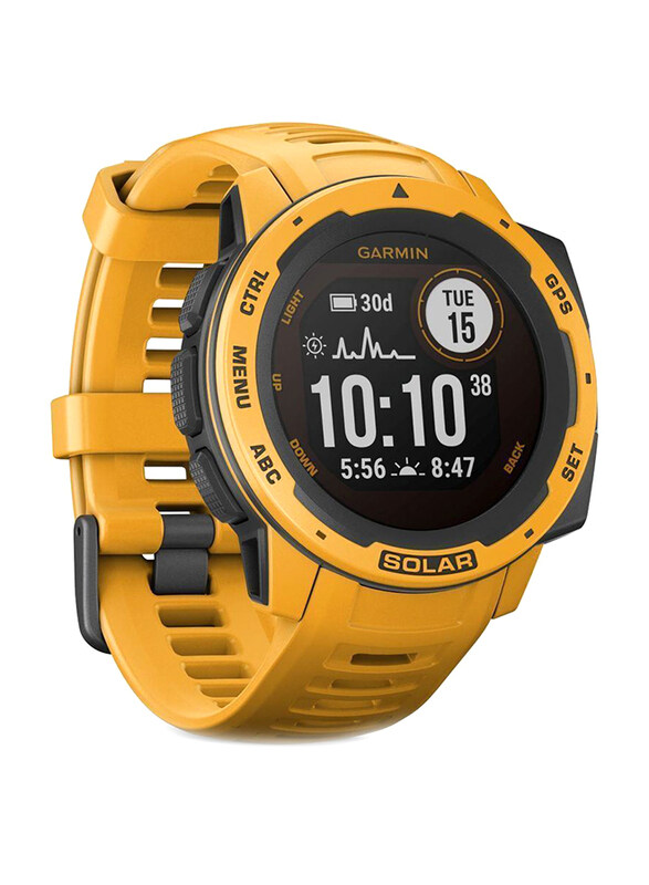 

Garmin Instinct Solar 45mm Smartwatch, GPS, 010-02293-09, Sunburst