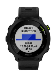 Garmin Forerunner 55 GPS Running Watch with Daily Suggested Workouts Up to 2 weeks of Battery Life, Black