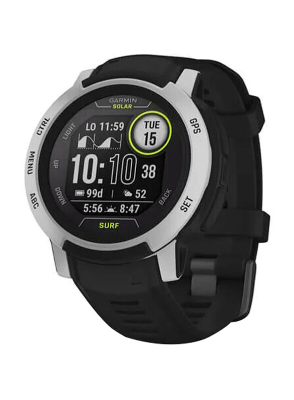 

Garmin Instinct 2 Solar Surf Edition Smartwatch, Black, 45mm, 010-02627-05