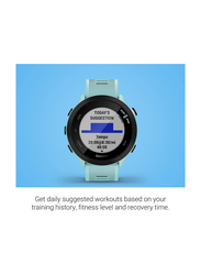 Garmin Forerunner 55 GPS Running Watch with Daily Suggested Workouts Up to 2 weeks of Battery Life, Aqua