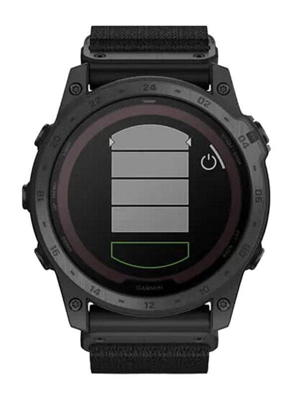 Garmin Tactix 7 51mm Pro Ballistics Edition Solar Powered Tactical GPS Smartwatch, Black