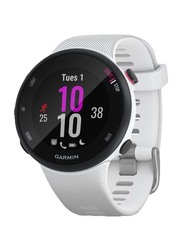 Garmin Forerunner 45S Smartwatch, White