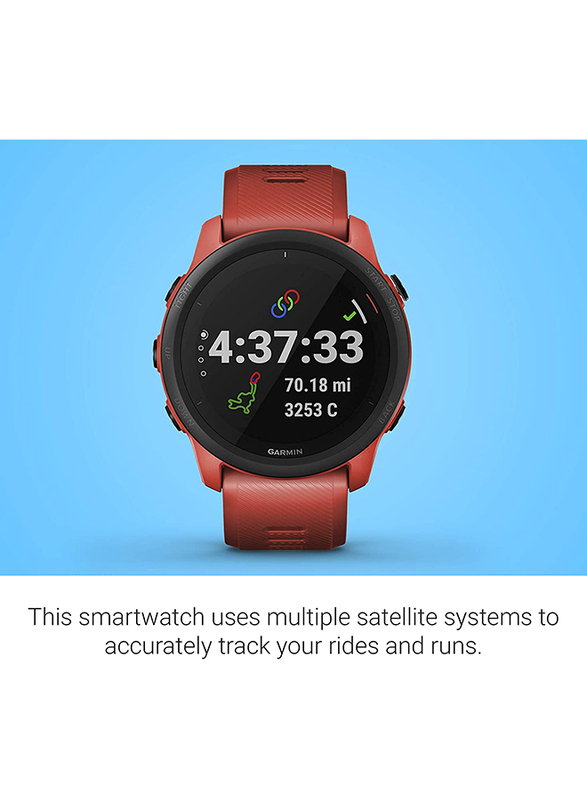 Garmin Forerunner 745 Running and Triathlon Smartwatch, Red