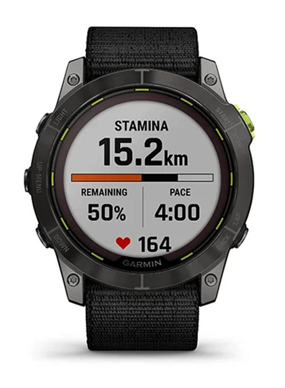 Garmin Enduro 2 51mm Ultra Performance Multisport GPS Solar Smartwatch, Carbon Grey