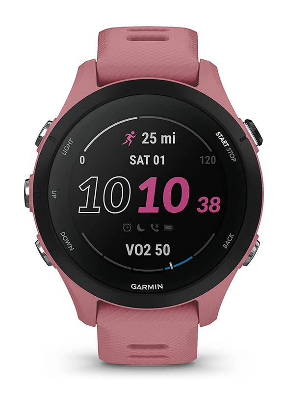 

Garmin Forerunner 255S GPS Smartwatch, Peach