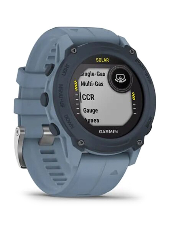 Garmin Descent G1 Solar Smartwatch, Dive Computer, GPS, Hurricane Blue