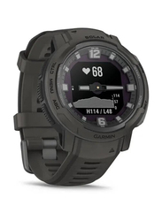 Garmin 45mm Instinct Crossover Solar Smartwatch, Graphite