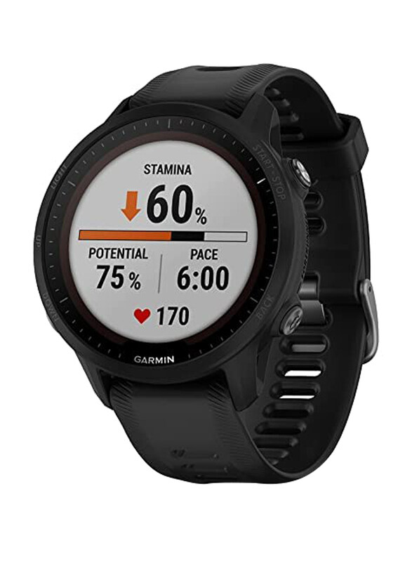 

Garmin Forerunner 955 Solar Smartwatch, Black