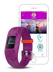 Garmin Vivofit Jr.2 Adjustable Frozen Anna Activity Tracker for Kids, Violet