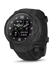 Garmin Instinct Crossover Solar Tactical Edition Smartwatch, Black, 45mm, 010-02730-00