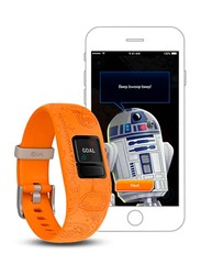 Garmin Vivofit Jr.2 Adjustable Star Wars Light Side Fitness Activity Tracker for Kids, Orange