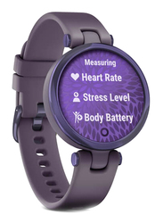 Garmin Lily Sport Smartwatch, Midnight Orchid/Deep Orchid