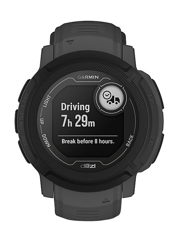 

Garmin Instinct 2 33mm Smartwatch, dezl Edition, 010-02626-70, Graphite