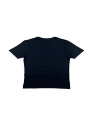 Horn Ok Please Relaxed Fit Cotton T-Shirt for Unisex, Extra Large, Black