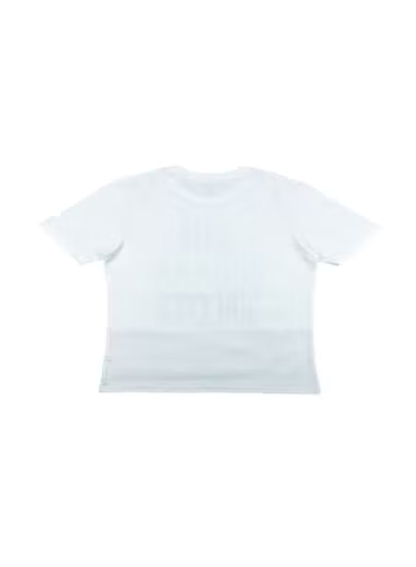 Horn Ok Please Cotton T-Shirt for Unisex, Extra Large, White