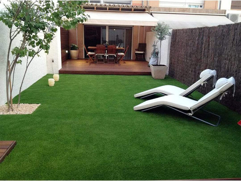 

Modern Floors 40mm Artificial Turf Fake Grass Synthetic Carpet, 2M X 2M, Dark Green