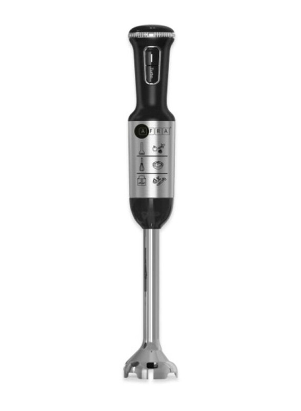 

AFRA 4 In 1 Hand Blender Set with 2 Speed, 1200W, AF-1240BLSSET, Black/Silver