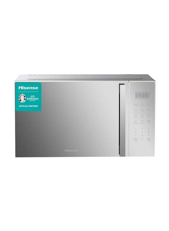 

Hisense 30L Microwave Oven, H30MOMS9H, Silver