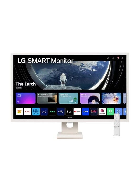 

LG 32 Inch FHD LED Monitor with Built-in-Speaker, 32SR50F, White