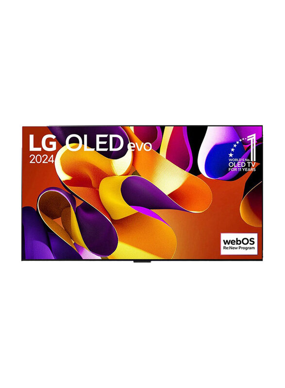 

LG Evo G4 77-Inch 4K UHD OLED Smart TV, OLED77G46LA-AMAG, Black