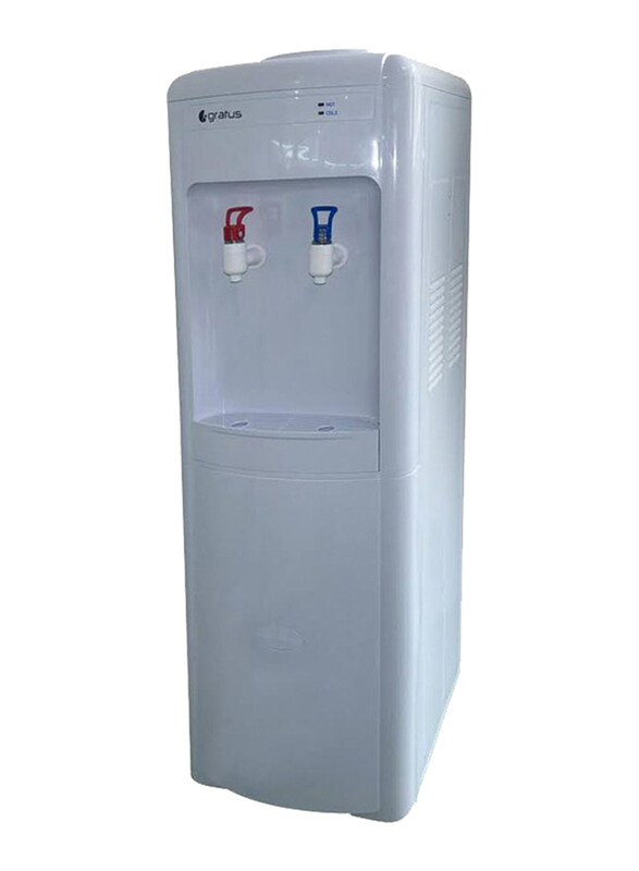 

Gratus Hot & Cold 2 Tap Floor Standing Top Loading Water Dispenser, GWD102AWDX, White