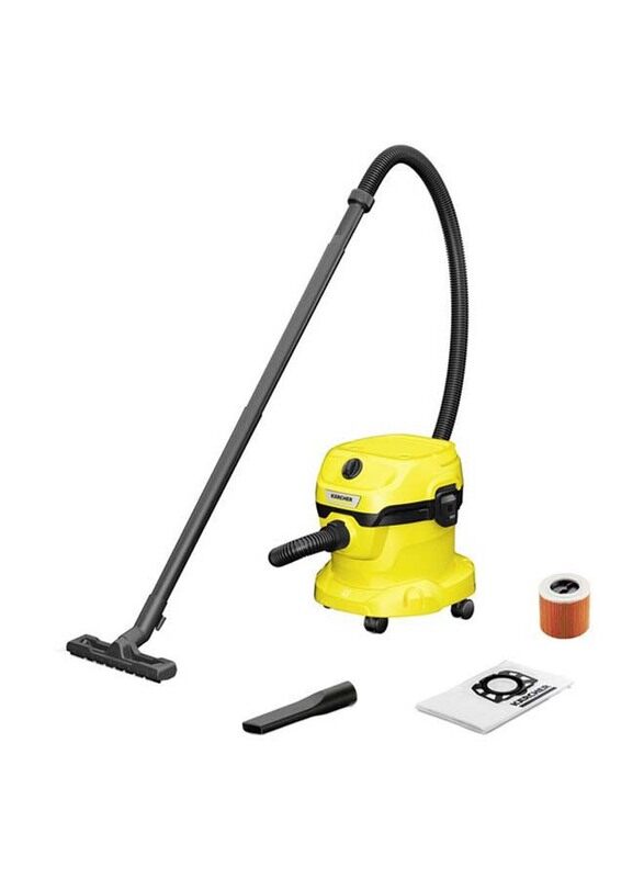 

Karcher WD2 Wet And Dry Out Door Vacuum Cleaner, karcherwd2, Yellow