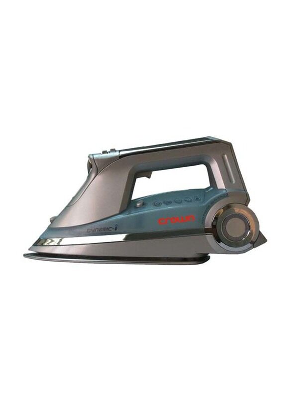 

Crownline Steam Iron, SI144, Grey