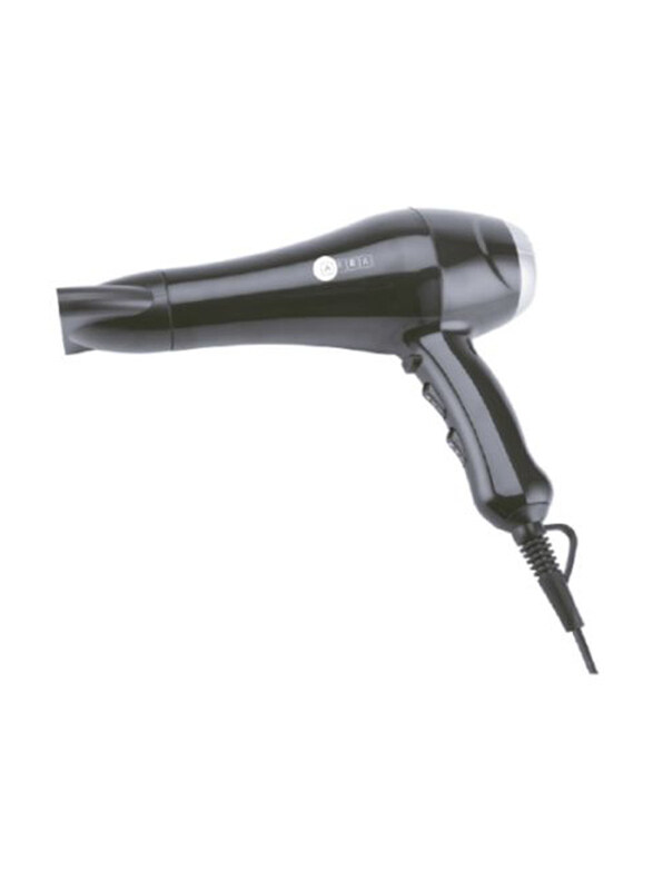 

Afra 2300W Hair Dryer with 2 Speed, 3 Heat Seating & Cool Shot Function with Concentrator, AF-2309HDBK, Black