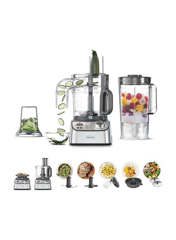 

Kenwood Food Processor, 1000W, FDM71.690SS, Silver