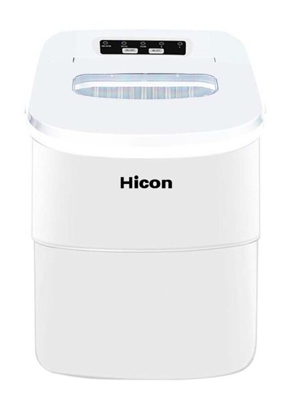 

Hicon Portable Ice Cube Maker Machine, White