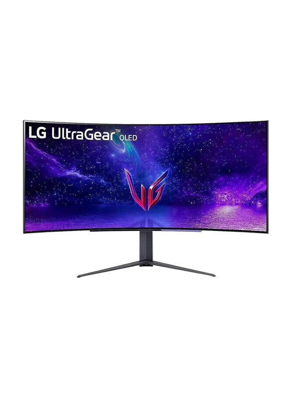 

LG 45 Inch UltraGear OLED Curved Gaming Monitor, 45GR95QE-B, Black