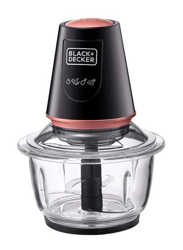 

Black+Decker Multifunctional Vertical Chopper, 400W, GC430-B5, Black/ Clear