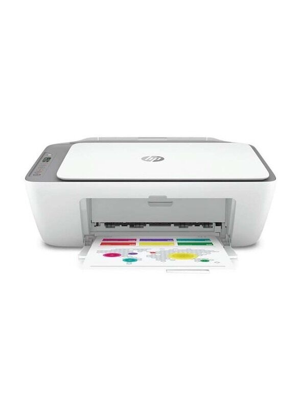 

HP Deskjet 2720 All-in-One Printer, White/Grey