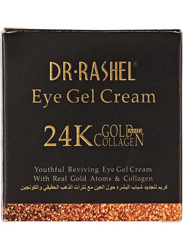 Dr. Rashel 24K Gold Collagen Youthful Reviving Eye Gel Cream, 20ml