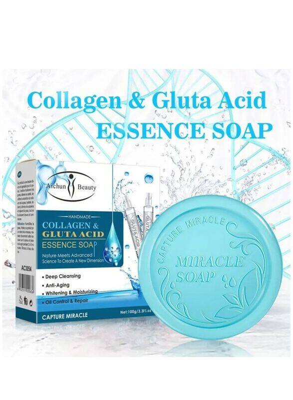 

Aichun Beauty Collagen & Gluta Acid Essence Soap, 100gm