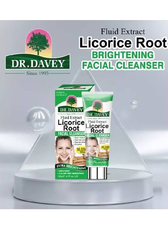 Dr. Davey Licoriice Root Calms Facial Cleanser, 120ml